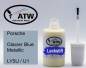 Preview: Porsche, Glacier Blue Metallic, LY5U / U1: 20ml Lackstift, von ATW Autoteile West.